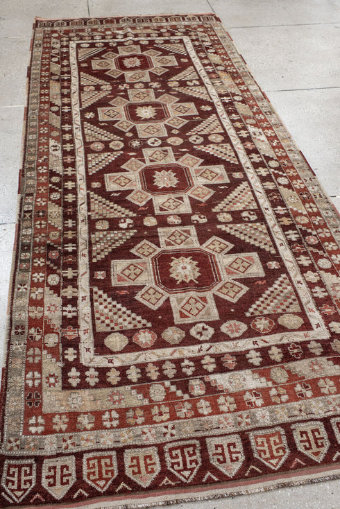 Vintage Anatol Runner Rug (4' x 11')